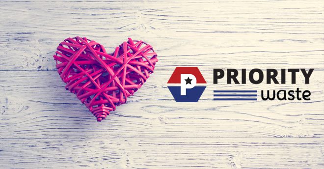 Priority Waste Valentine's Day 2019