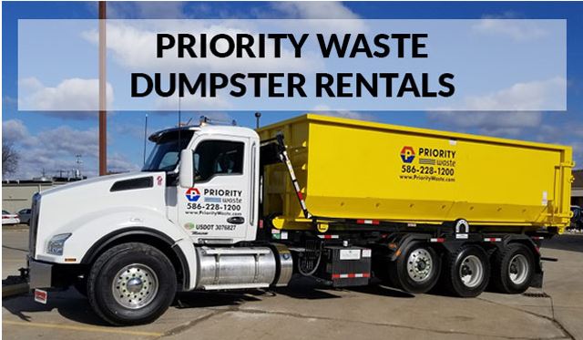 Priority Waste Dumpster Rental Containers