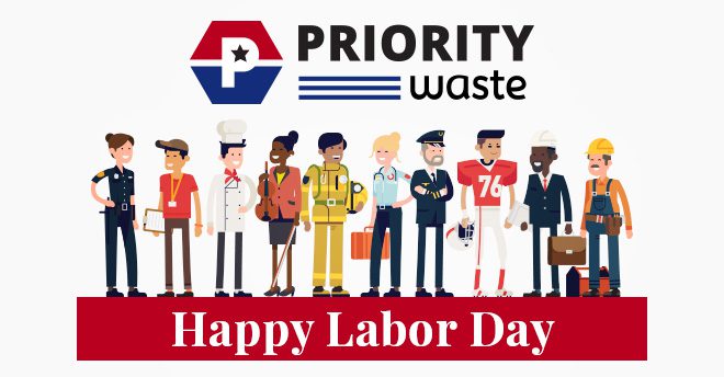 Priority Waste Labor Day 2019