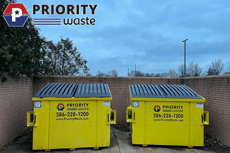 Commercial Cleanout? Get Our Dumpsters! Priority Waste