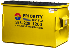 4 yard dumpster