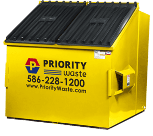 8 yard dumpster