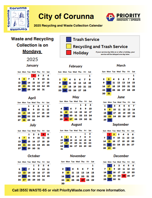 Pickup Schedule